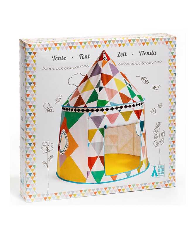 Tente de jeu - Cabane multicolore Tente de jeu - Cabane multicolore