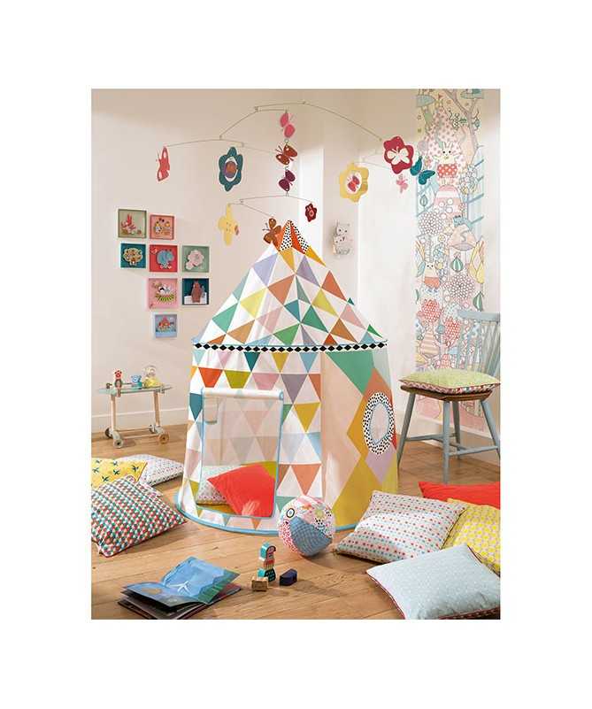 Tente de jeu - Cabane multicolore Tente de jeu - Cabane multicolore