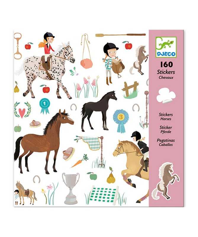 Stickers - Les chevaux