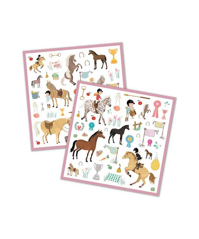 Stickers - Les chevaux