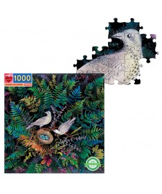 Puzzle - Birds in fern (1000 pcs)