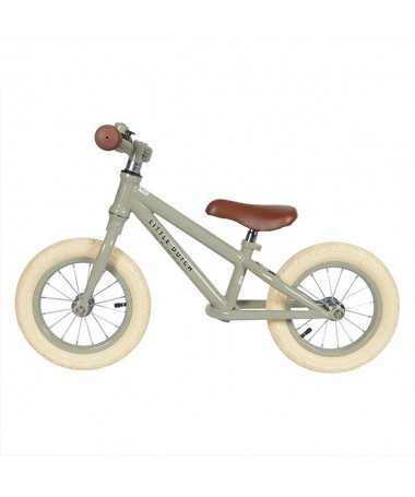 Vélo d'équilibre ou draisienne - Olive mat