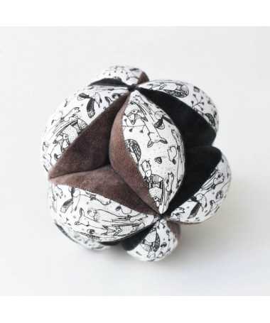Balle sensorielle - Tissu biologique - Woodland