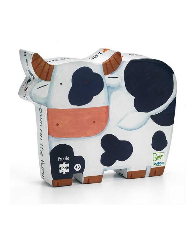Puzzle - Les vaches à la ferme (24 pcs) Puzzle - Les vaches à la ferme (24 pcs)