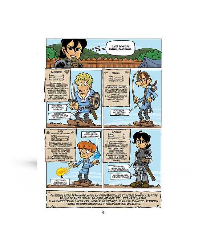 BD dont vous êtes le héros - Chevaliers - Livre 2 : Le message BD dont vous êtes le héros - Chevaliers - Livre 2 : Le message