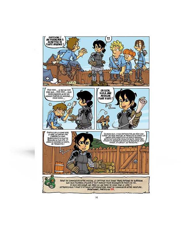 BD dont vous êtes le héros - Chevaliers - Livre 2 : Le message BD dont vous êtes le héros - Chevaliers - Livre 2 : Le message
