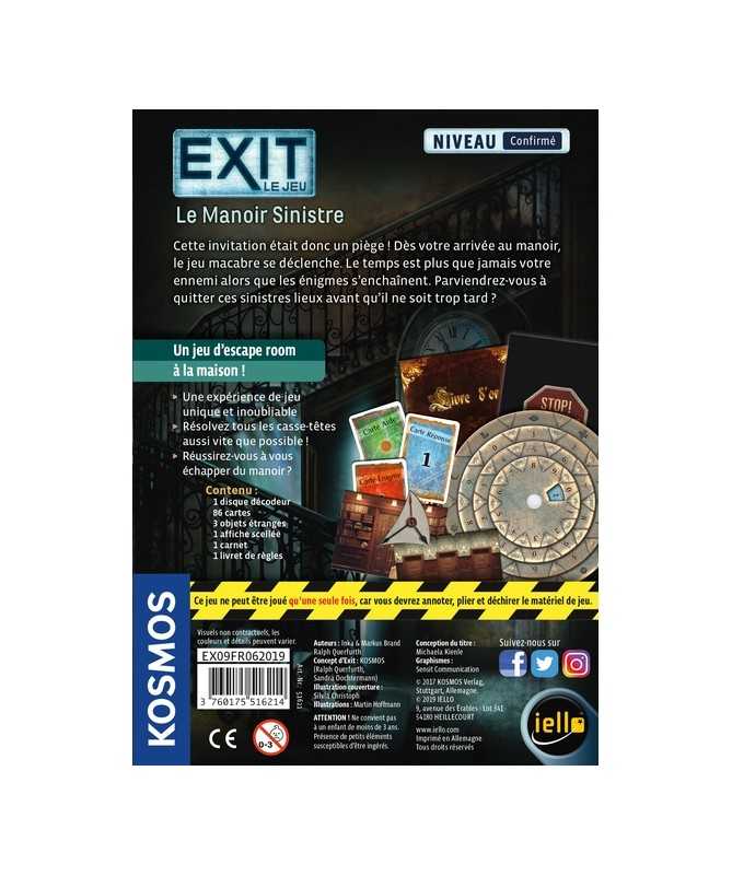 Exit - Le Manoir Sinistre Exit - Le Manoir Sinistre