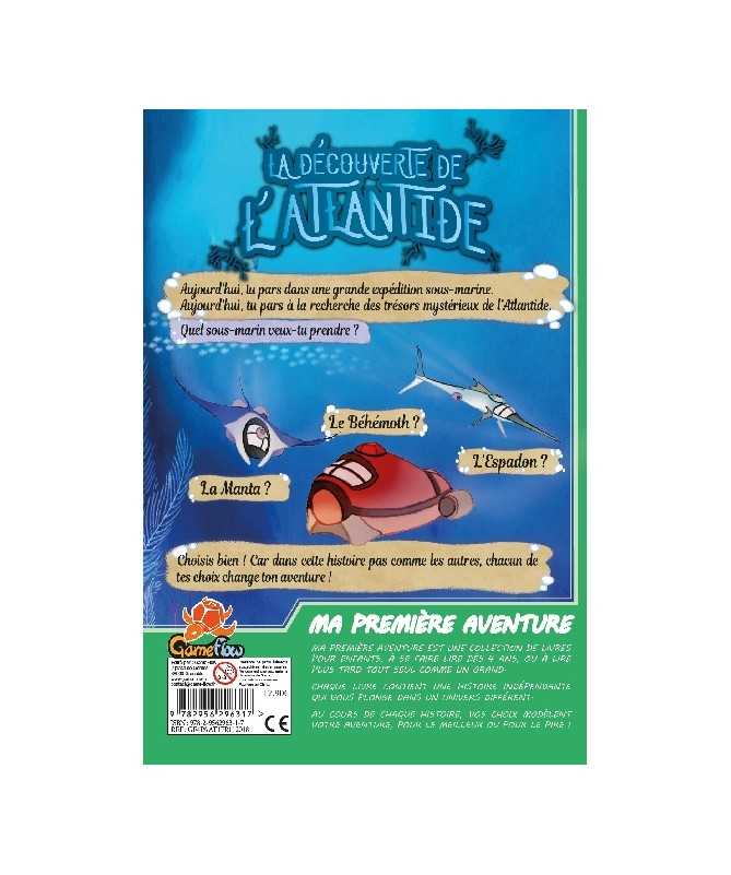 Ma 1ère aventure : Découverte de l'Atlantide Ma 1ère aventure : Découverte de l'Atlantide