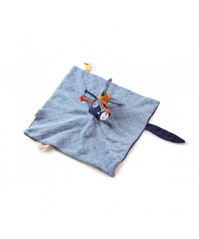 Doudou lange Ignace - Coton biologique Doudou lange Ignace - Coton biologique