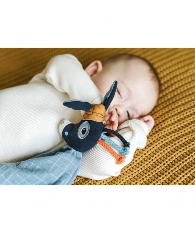 Doudou lange Ignace - Coton biologique Doudou lange Ignace - Coton biologique