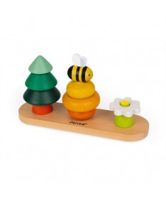 Empilable en bois - forêt - WWF