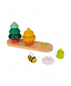 Empilable en bois - forêt - WWF