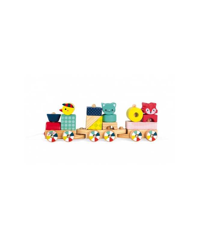 Train en bois - Baby Forest Train en bois - Baby Forest