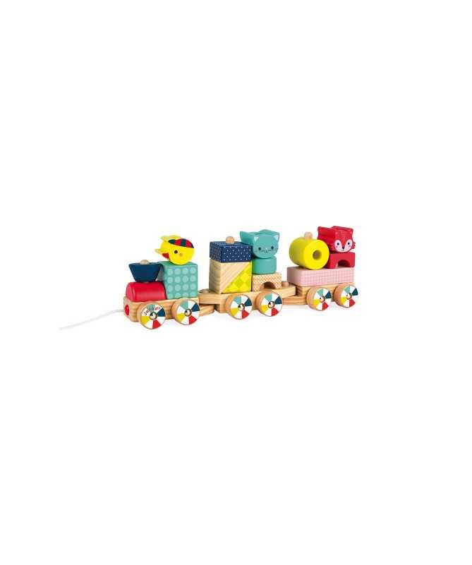Train en bois - Baby Forest Train en bois - Baby Forest