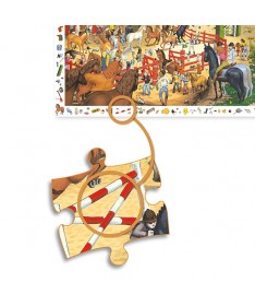 Puzzle observation - Équitation (200 pcs)