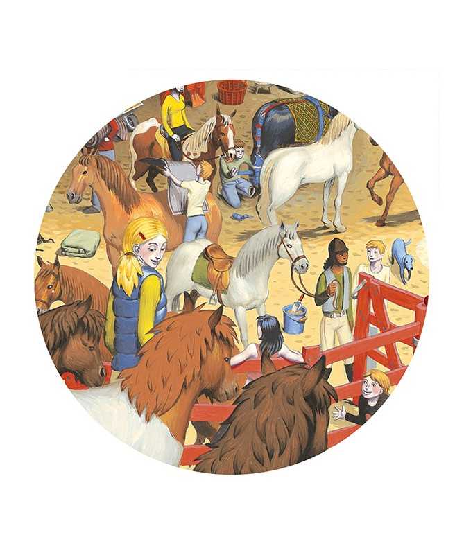 Puzzle observation - Équitation (200 pcs)