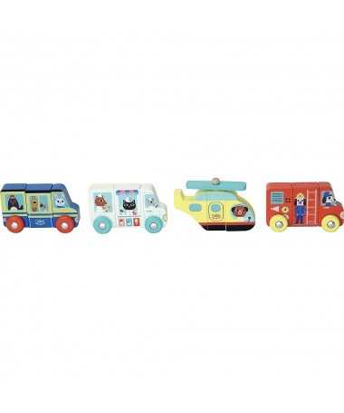 Magnets en bois - Rigol'camion Ingela P.Arrhenius