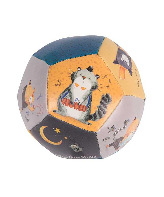 Ballon souple 10 cm Moulin Roty - Ballon souple 10 cm Moulin Roty -