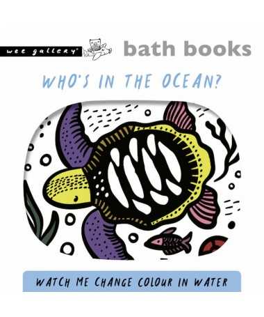 Livre de bain magique Color Me - Ocean - Wee Gallery