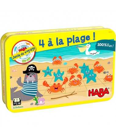 4 à la plage ! Puissance 4 de voyage