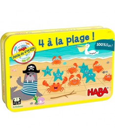 4 à la plage ! Puissance 4 de voyage