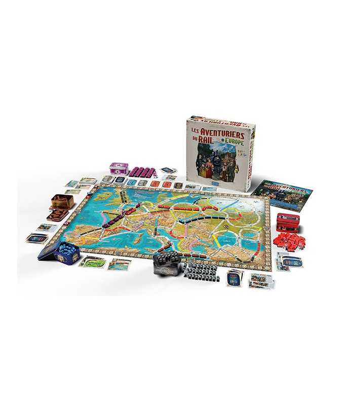 Les Aventuriers du Rail - Europe - Pour commencer - Baraka Jeux