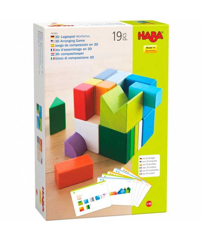 Jeu d'assemblage 3D - Cubes mix Jeu d'assemblage 3D - Cubes mix