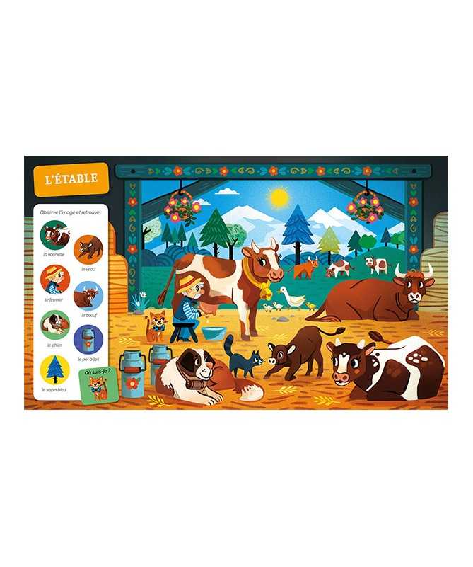 Cherche et trouve des tout petits - A la ferme Cherche et trouve des tout petits - A la ferme