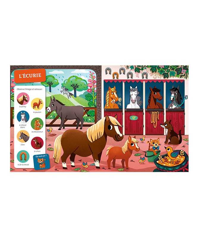 Cherche et trouve des tout petits - A la ferme Cherche et trouve des tout petits - A la ferme