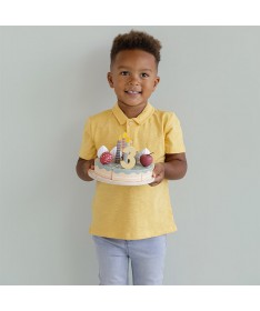 Gâteau d'anniversaire en bois - 26 pcs