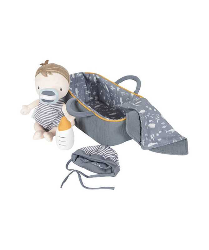 Set couffin et poupon bébé Jim Set couffin et poupon bébé Jim