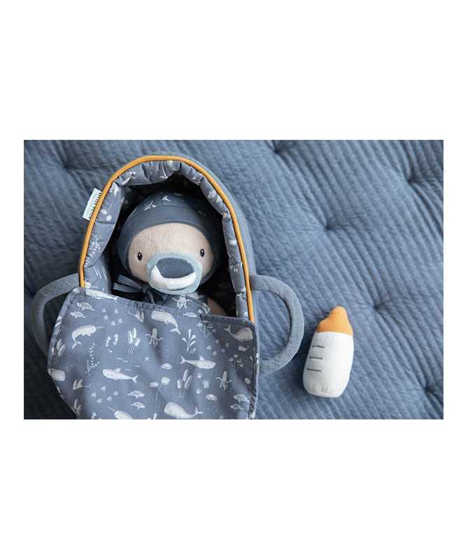 Set couffin et poupon bébé Jim Set couffin et poupon bébé Jim