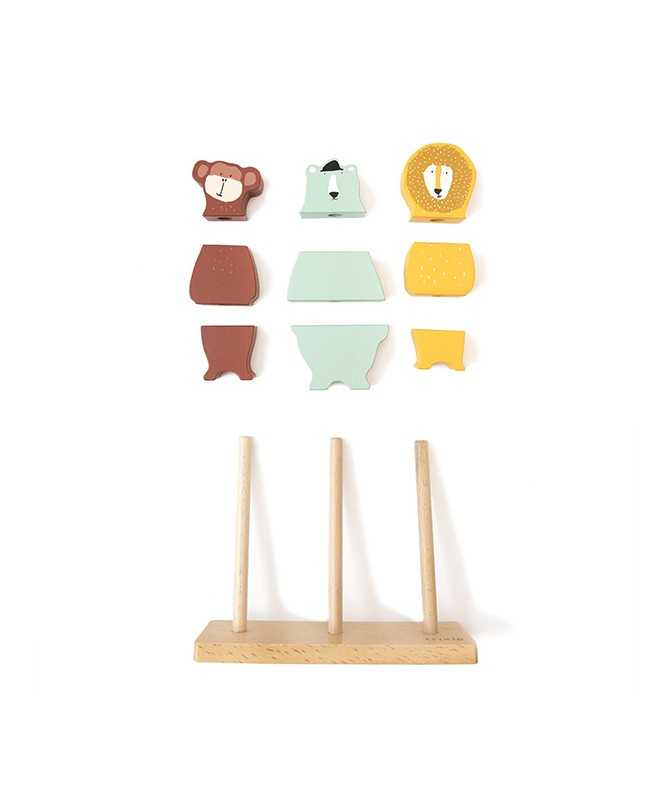 Empilable en bois - Animaux Empilable en bois - Animaux