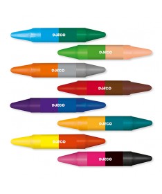 8 crayons de cire