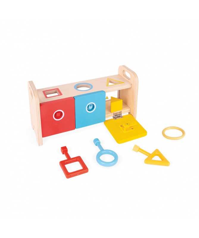 La boîte à clefs - Motricité fine La boîte à clefs - Motricité fine