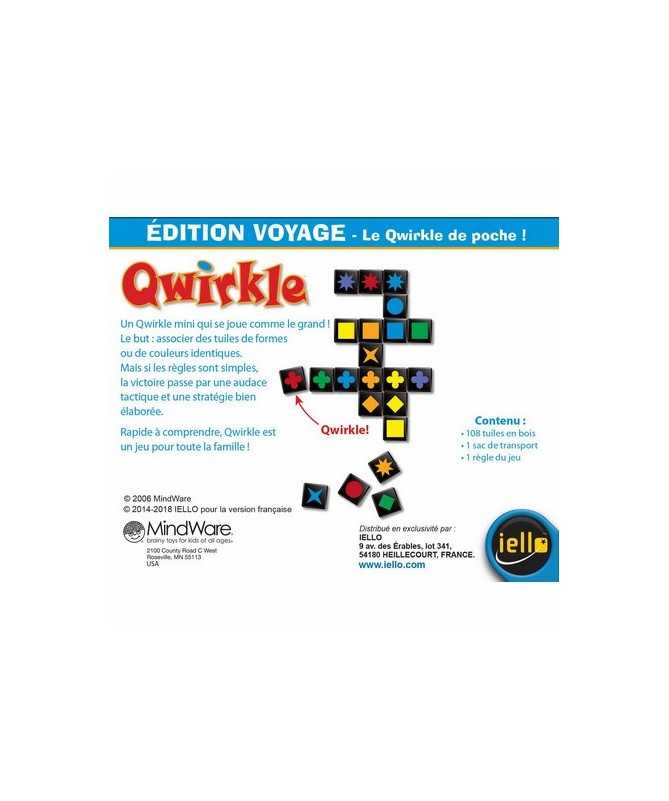 Qwirkle - Édition voyage