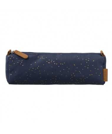 Trousse -Pois indigo