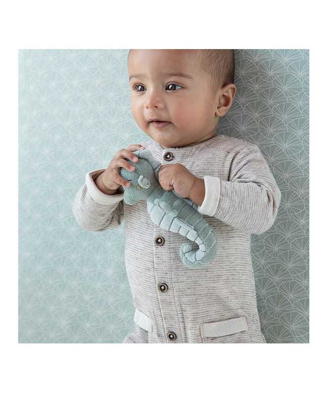 Hochet Hippocampe - Ocean mint Hochet Hippocampe - Ocean mint