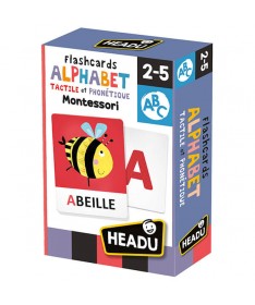 Flashcards Alphabet Tactile et Phonétique Montessori