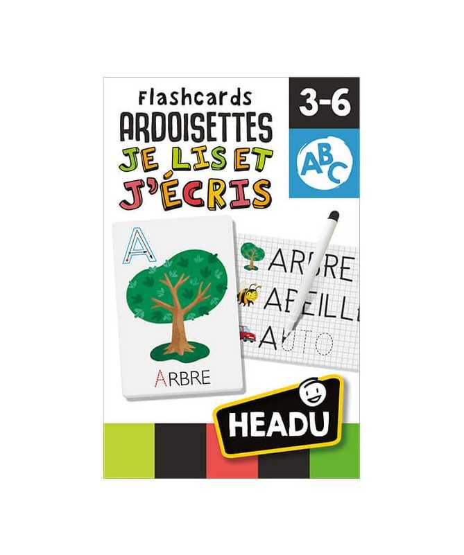 Flashcards Ardoisettes je Lis et j'écris Flashcards Ardoisettes je Lis et j'écris