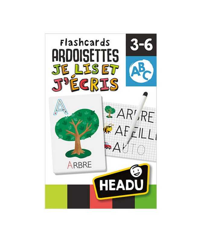 Flashcards Ardoisettes je Lis et j'écris