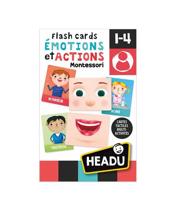 Flashcards Émotions et Actions Montessori