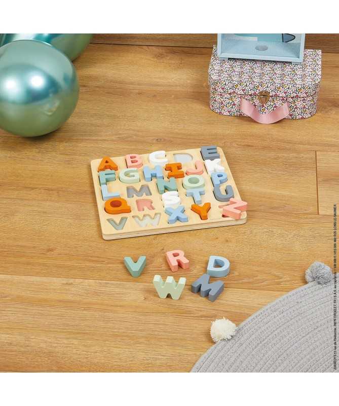 Puzzle alphabet en bois - Sweet cocoon