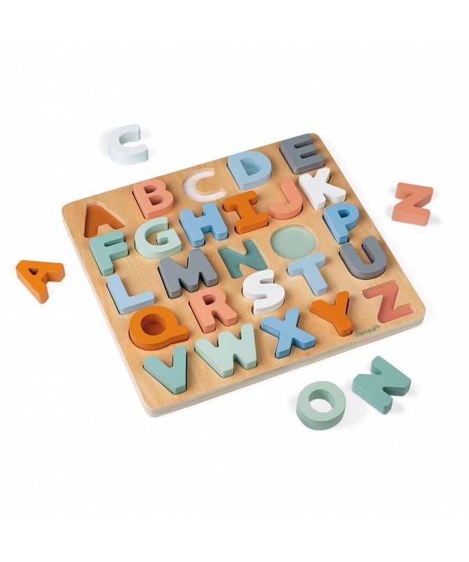 Puzzle alphabet en bois - Sweet cocoon