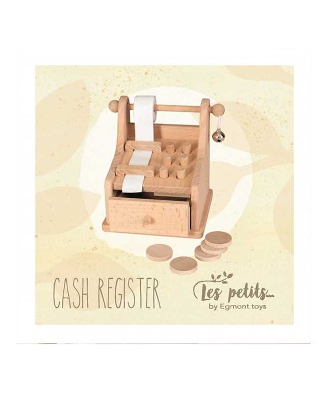 Caisse enregistreuse en bois naturel Caisse enregistreuse en bois naturel