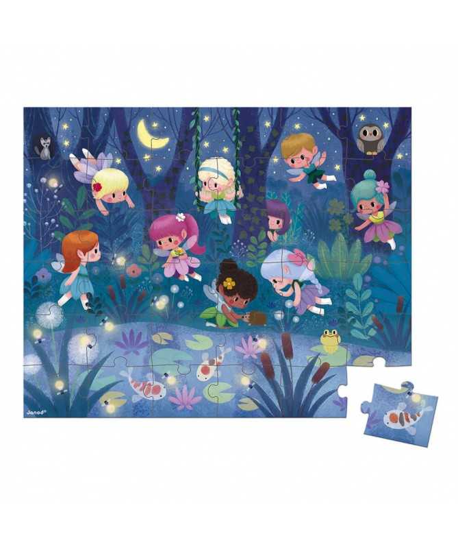 Puzzle Les fées et nénuphars (36 pcs) Puzzle Les fées et nénuphars (36 pcs)