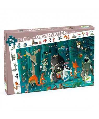 Puzzle observation - L'orchestre (35 pcs)