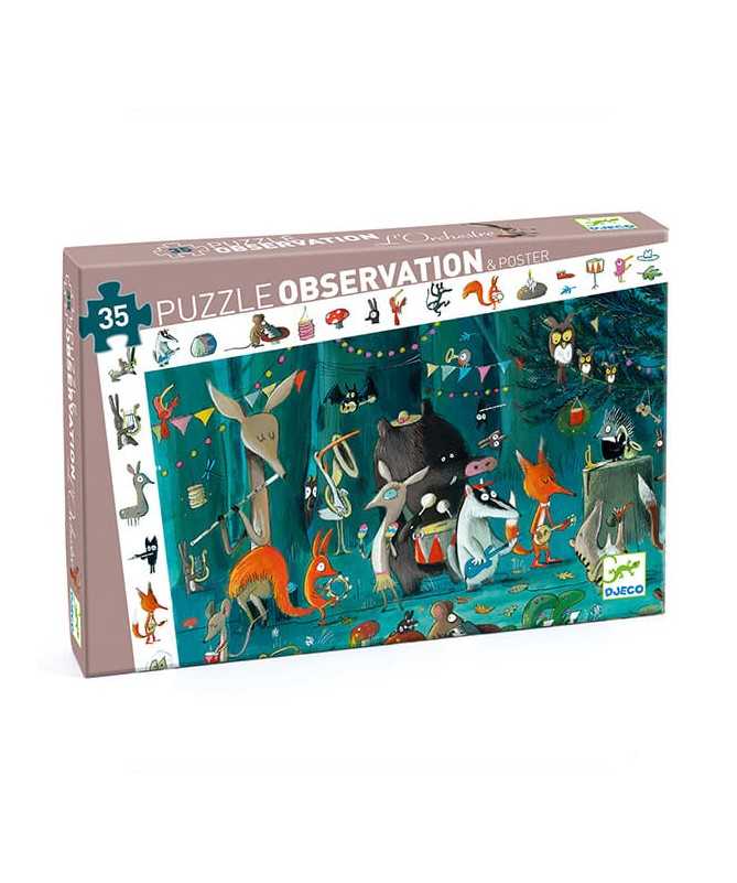 Puzzle observation - L'orchestre (35 pcs) Puzzle observation - L'orchestre (35 pcs)