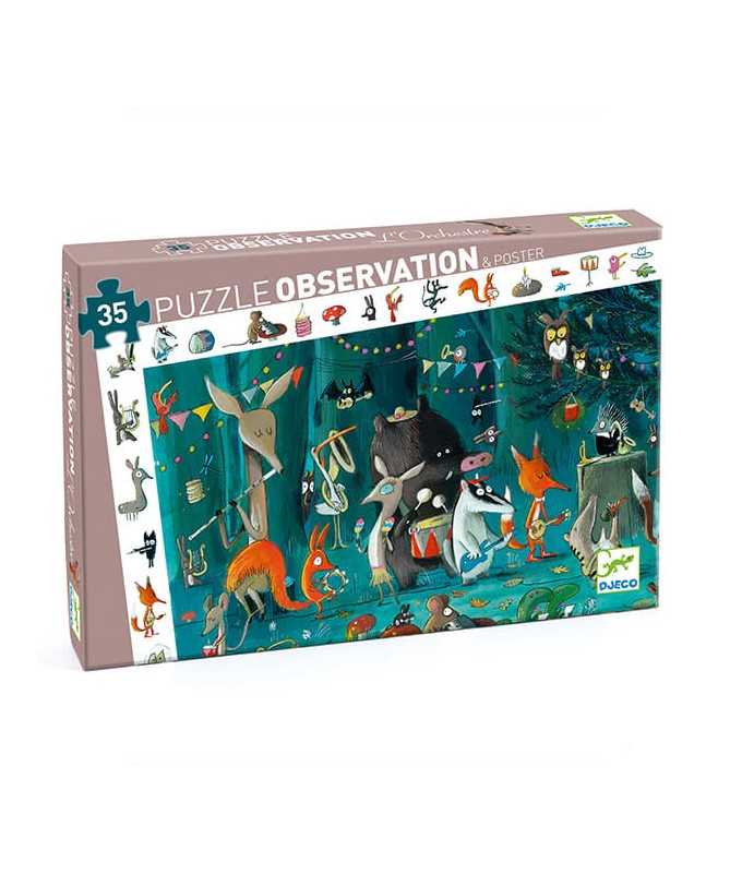 Puzzle observation - L'orchestre (35 pcs)