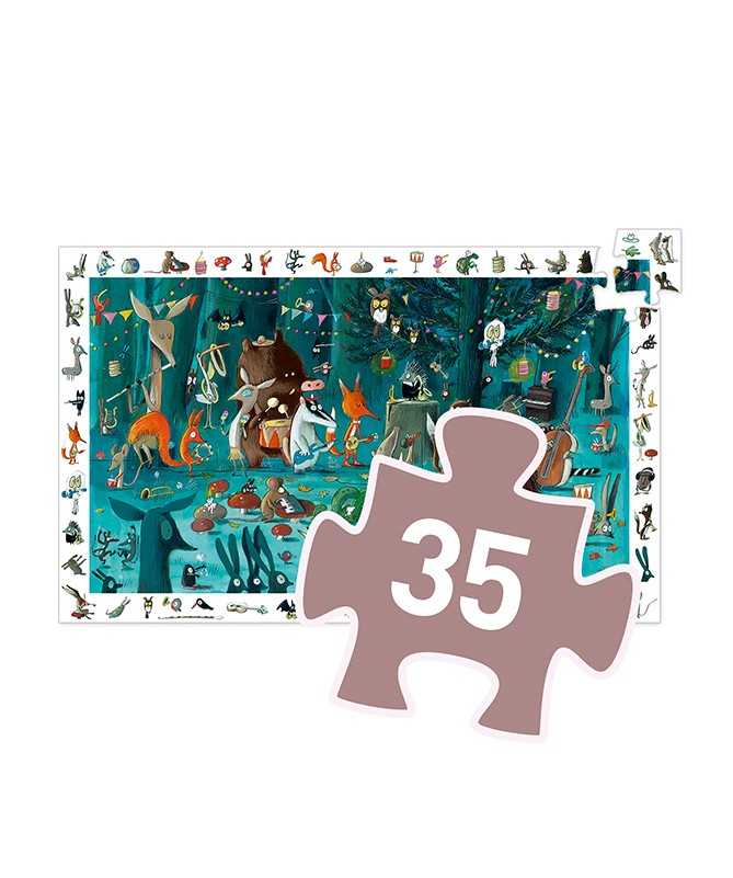 Puzzle observation - L'orchestre (35 pcs)